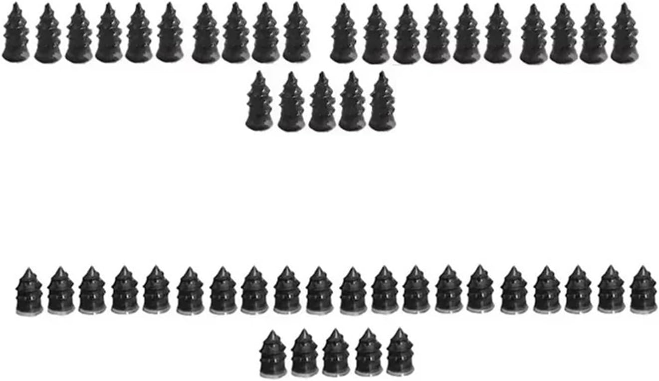 Car Tyre Repair Nails Kit Easy Operation Rubber Hard/Wear Resist Tire Puncture Fix Tools(50pcs Set-Mix)