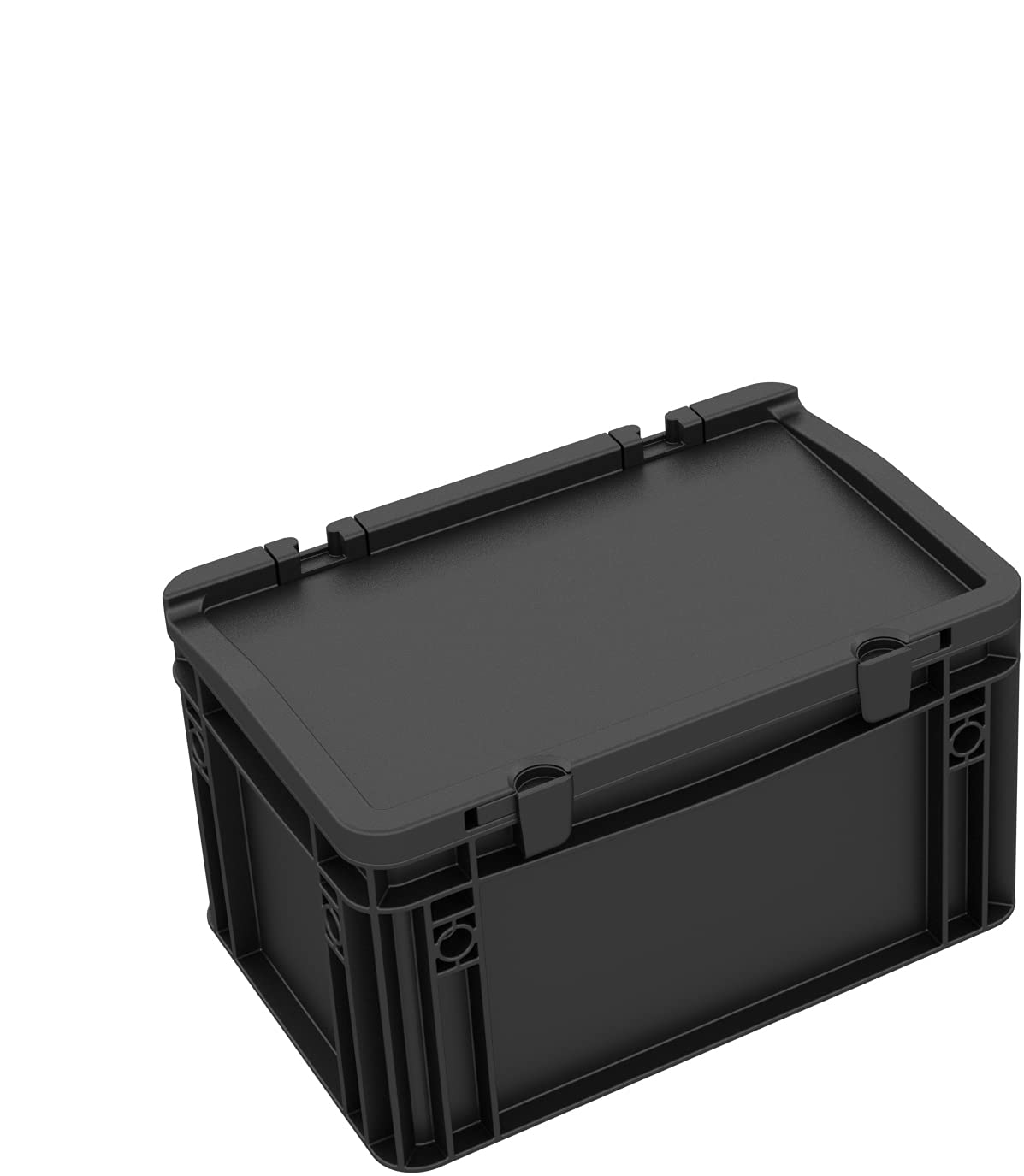 HSEB165ESD Eurobehälter/Euro Box mit Scharnierdeckel ESD ED 32/17 HG