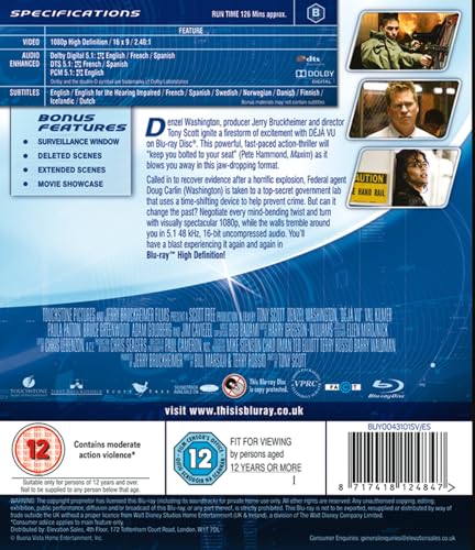 Disney's Deja Vu [Blu-ray] [2006]