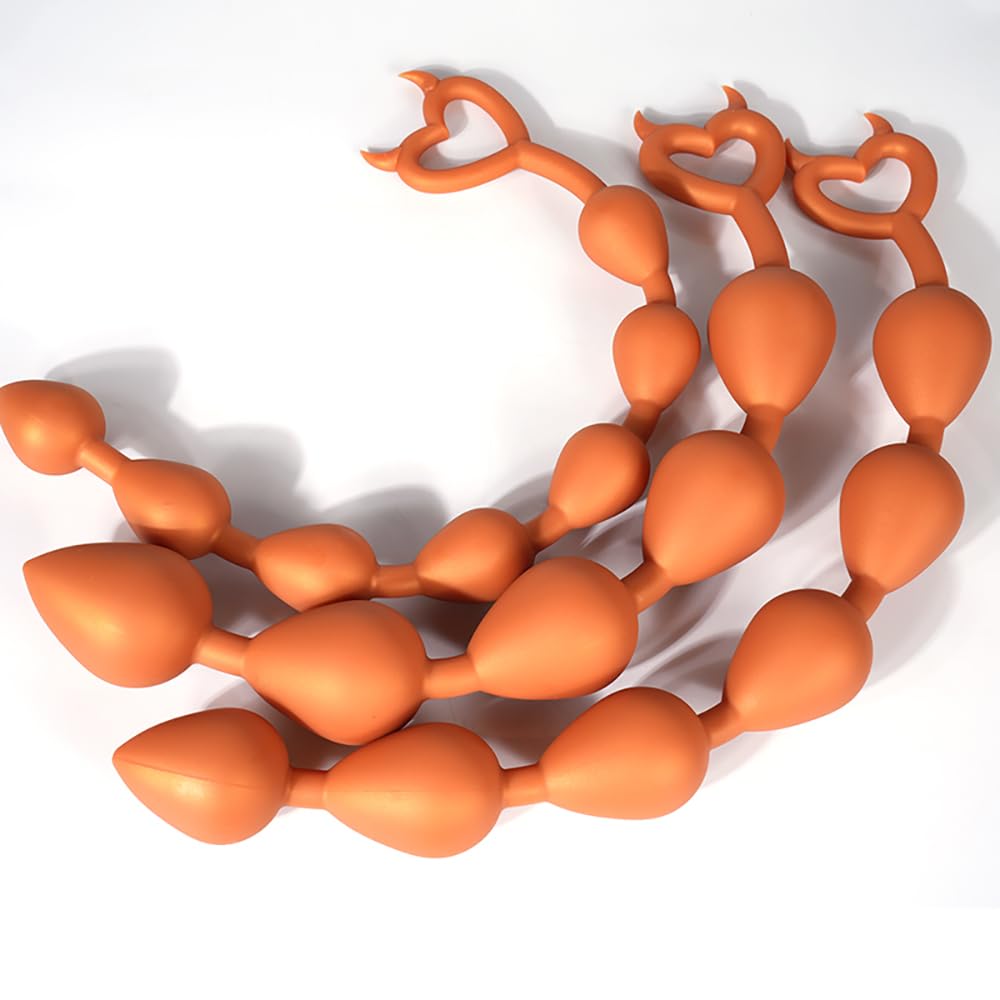 Silikon Analkugeln Biegsam & Hautfreundlich Anal dildo für frauen Analplugs Anal Kette Analkugeln Analspielzeuge Analkette Analkugeln Eine Sexuelle, Sexspielzeug für Männer Frauen (mittel)
