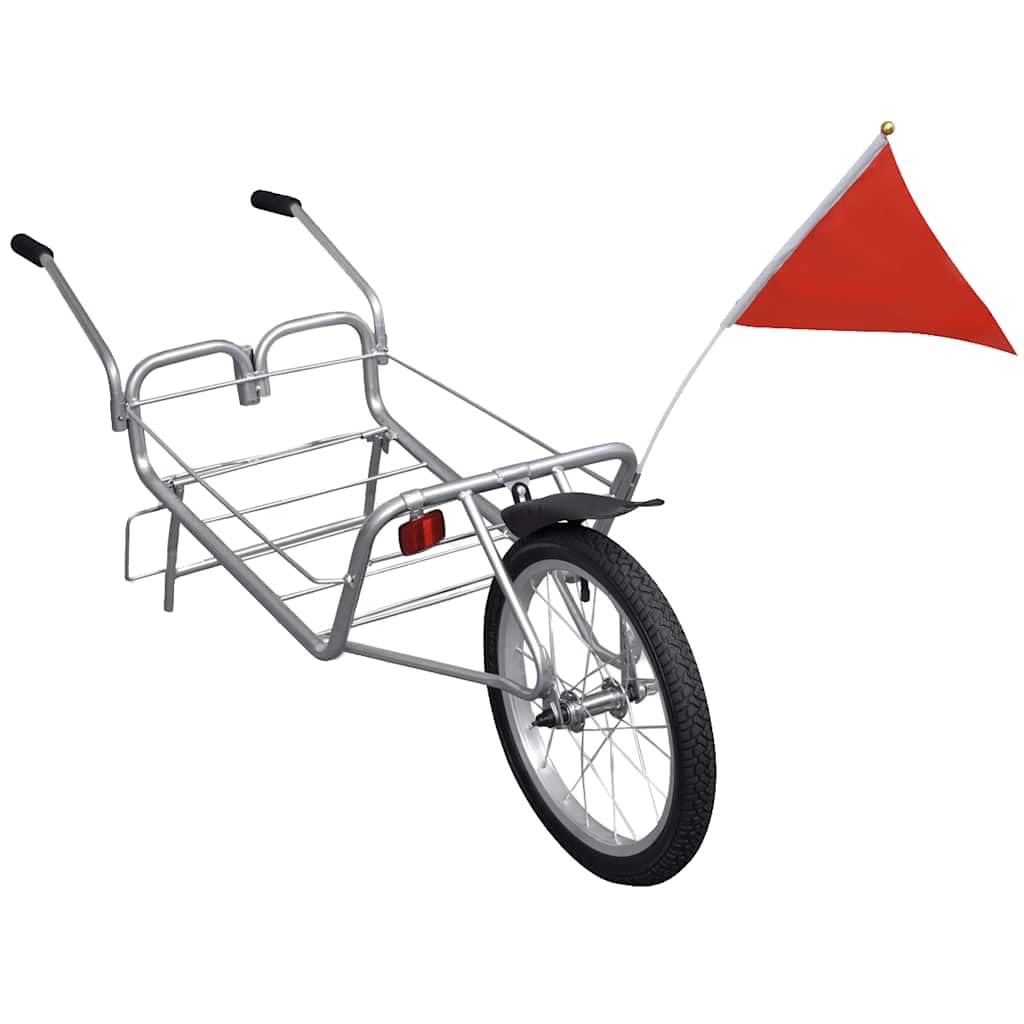 Przyczepa rowerowa 2 w 1 z torbą | Obciążenie 40 kg, tkanina Oxford 600D, funkcja wózka, do szybkiego mocowania