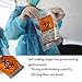 Mantianstar 200pcs Biohazard Specimen bags,6x9in/15x25cm Printed with Biohazard logo, Laboratory Sample Ziplock Top Bag