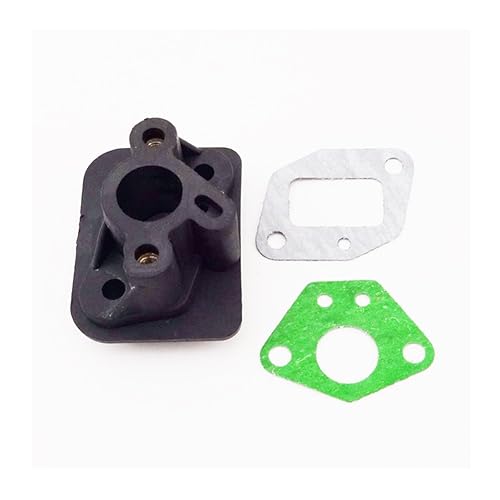 TC-Motor Junta de tubo de entrada de plástico colector de entrada para 2 tiempos 33cc 43cc 49cc motor Goped Scooter ojo de gato Pocket Bike Kids Moto