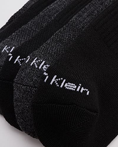 Calvin Klein Men's Socks - No Show Ankle Socks (6 Pack), Size 7-12, Black/Grey #TOP3