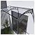 ZHANGQINGXIU Window Door Awning Canopy, Roofing Canopies Rain Snow Shelter Modern Polycarbonate Cover Silent Material Outdoor Front Door Patio Awning Reinforced Aluminum Alloy Bracket (Color : Clear