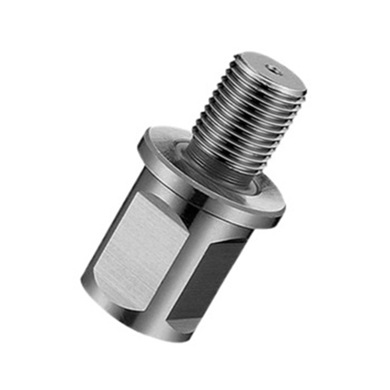 Adaptador de eje cónico Weldon/Universal/a B16 de 3/4" | Rosca de 1/2"-20UNF | Accesorio de portabrocas magnético for banco(Univer to 3-8-24UNF)
