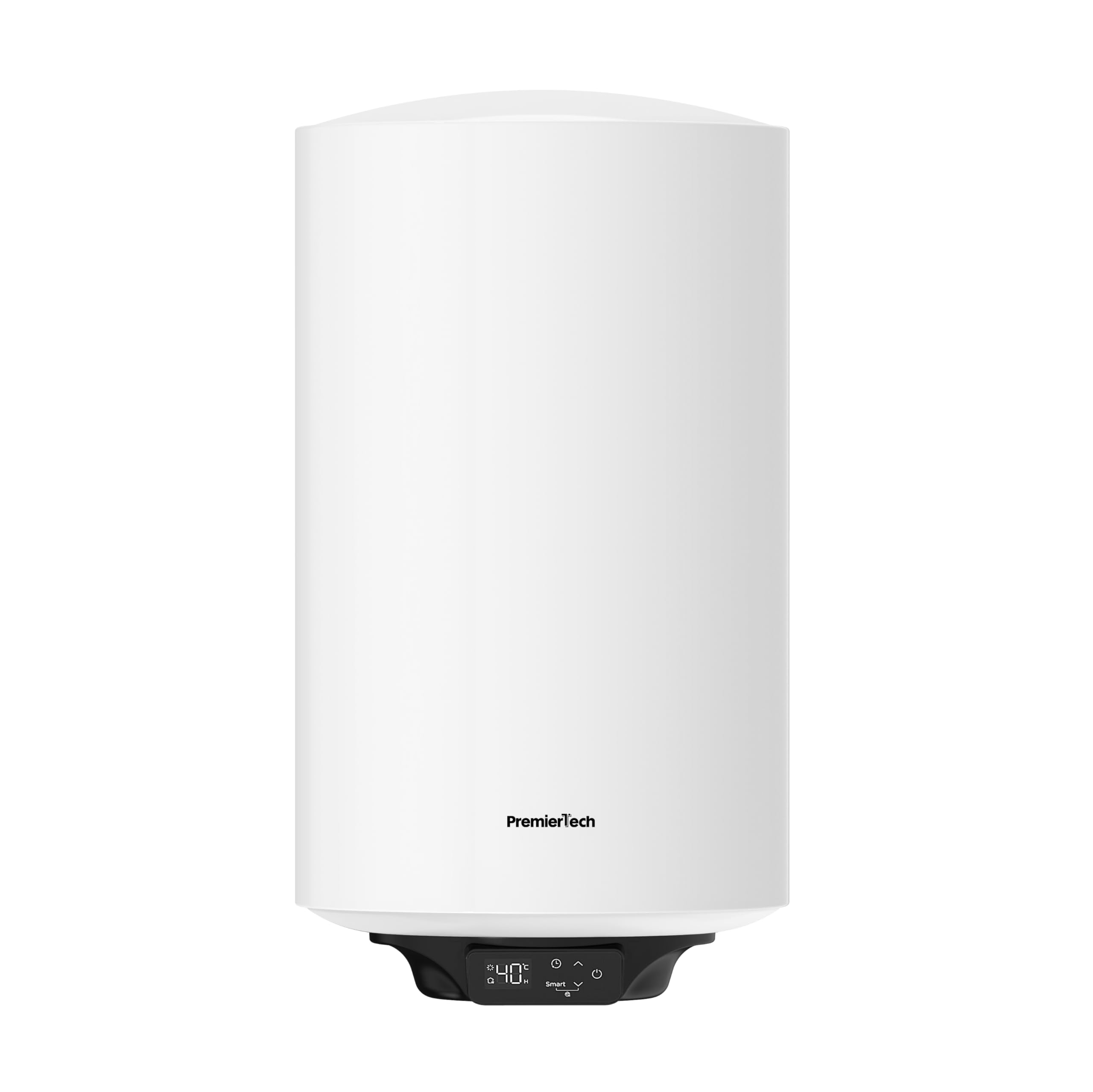 PremierTech Scaldabagno Elettrico 50L Verticale Bianco 1500W Touch SB50VD | Classe Energetica B, boiler elettrico ad accumulo da parete, display digitale, impostazioni Touch, scaldacqua per bagno casa