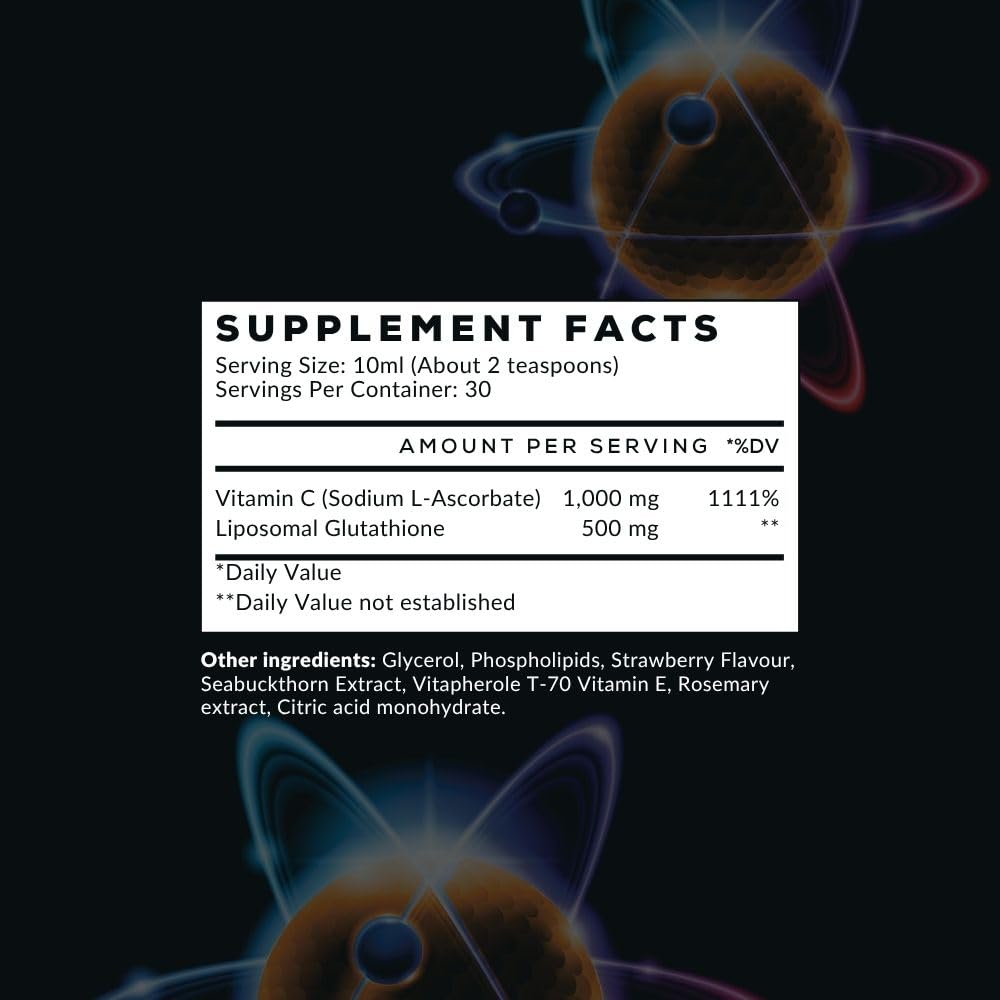 intelligent labs liposomal glutathione & vitamin c Amazon.com: Intelligent Labs Liposomal Glutathione + Vitamin C, Advanced  Liquid Antioxidant Formula, 500 mg Reduced L-Glutathione + 1000 mg Vitamin C  per Serving, 30 Servings, Soy Free : Health & Household