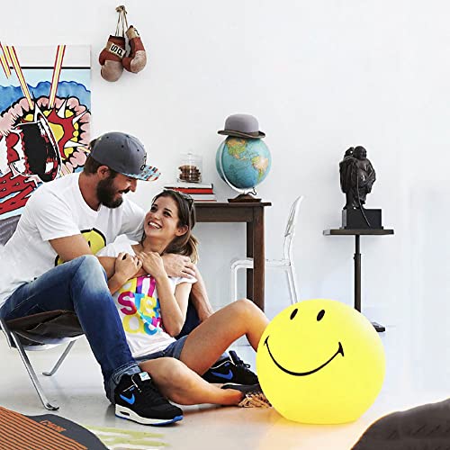 Lámpara nocturna infantil sonriente 15cm USB recargable miniatura 2