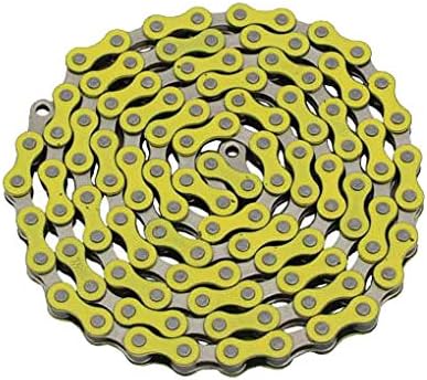 Alta YBN Bicycle Chain Twotone, (Single-Speed, 1/2 x 1/8-Inch, 112L) Multiple Colors