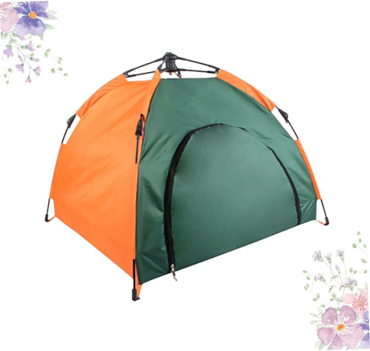 Outdoor Foldable Pet Tent Rain Sunscreen Shelter for Pets Easy Storage and Cleaning Use for Travel and Camping