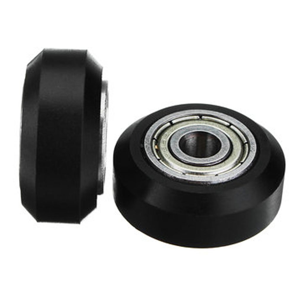 20-teiliges V-Rillenrad-Set Aus POM Für 3D-Drucker/CNC – 5mm Bohrung Mit 625 Lagern – Hochbelastbar & Verschleißfest
