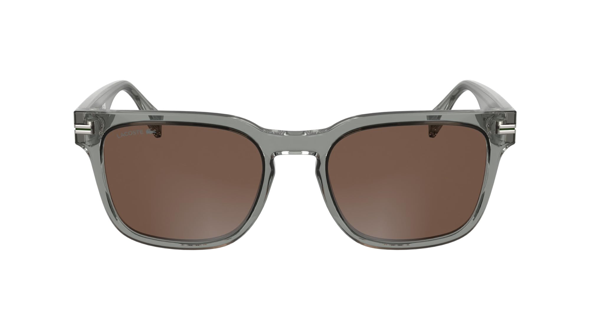 Lacoste L6065S Transparent light grey 54/20/145 MAN Sunglasses