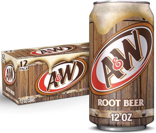 A & W Root Beer 355ml Cans (2 X 12 Pack) - Total 24 Cans