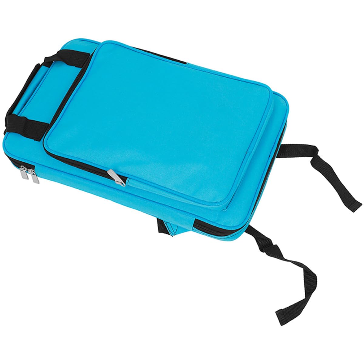 Healeved Borsa per Bacchette Batteria Oxford Blu e Resistente all Abrasione Tracolla e Manici Custodia Portatile per Bacchette