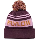 Flylow OG Pom Beanie, Galaxy/Quartz/Copper, One Size