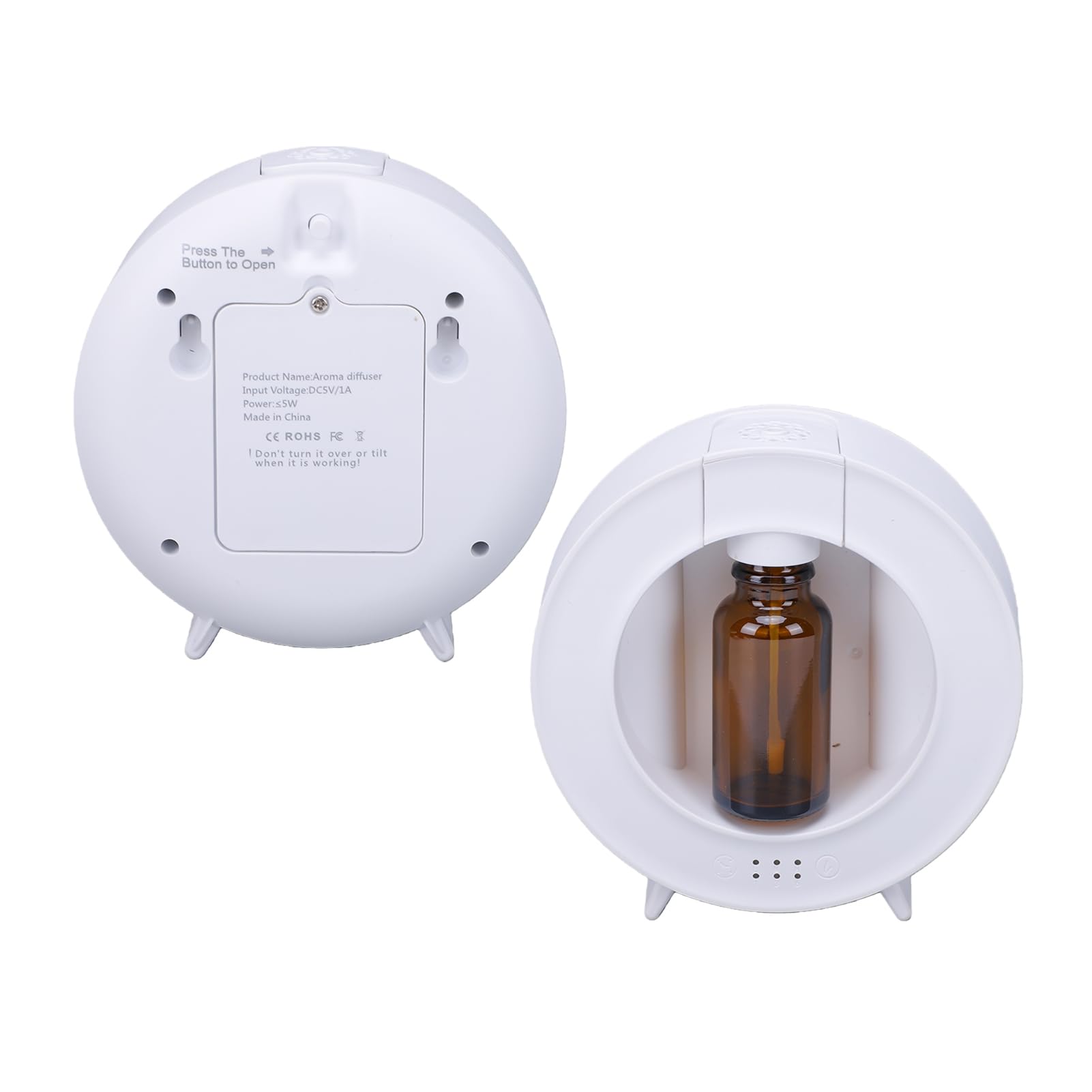 Tnfeeon Difusor de Aromaterapia Sin Agua, Batería de 1800mAh, para
