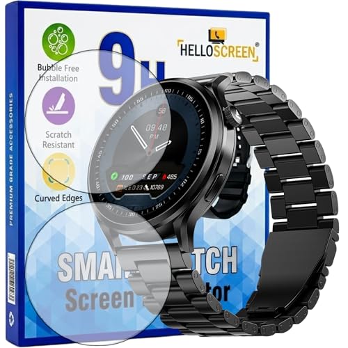 Image of 2-Pack | Screen Protector Guard for Boat Lunar Discovery Pro | 1.39 inch | Smartwatch - Flexible & Ultrathin TPU Film, Scratch Resistant, Bubble Free - Not Tempered Glass