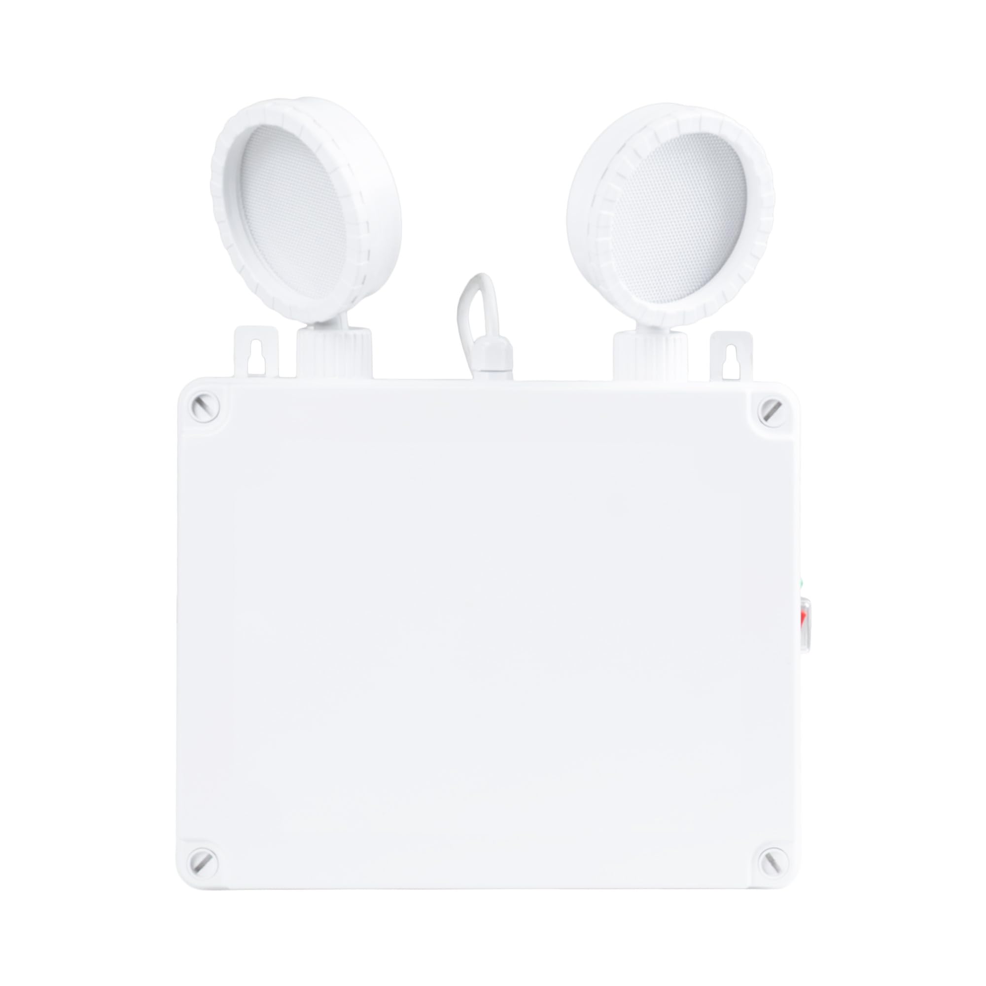 BARCELONA LED Éclairage de Secours LED Industriel 2x8W IP65, 600lm, Autonomie 3 Heures, Batterie Rechargeable 6V 2000mAh, Lampe de Secours Automatique pour Parking, Entrepôt et Escalier