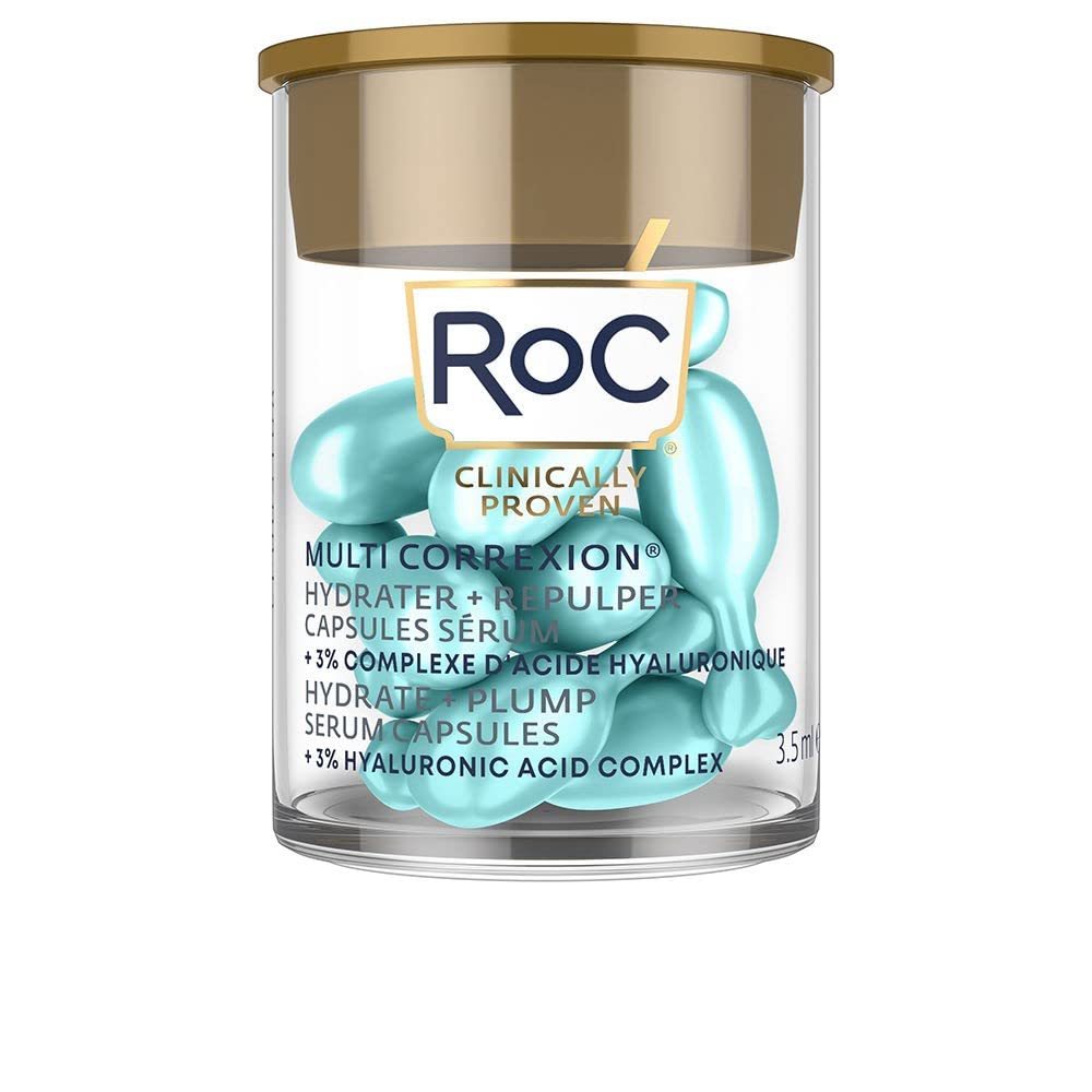 RoC - Multi Correxion Hydrate + Plump Serum - Maksimum Dolgunlaştırıcı Etki - Cildin Nem İçeriğini Artırır - Kapsüller 10 Adet