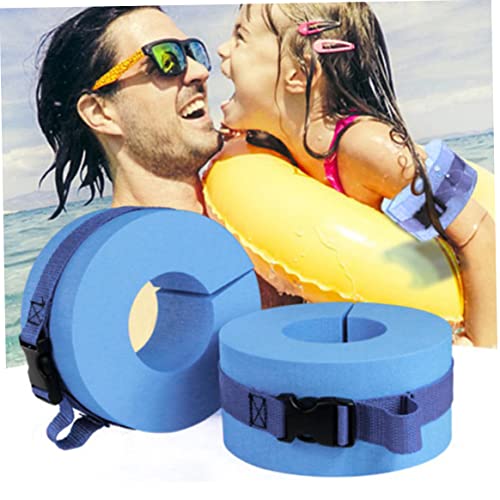 Brazaletes Inflables para Natación Set de 2 Azul miniatura 3