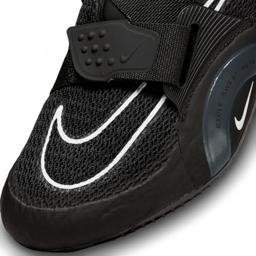 NIKE Men's Sneaker, Black White Anthracite Volt, 124