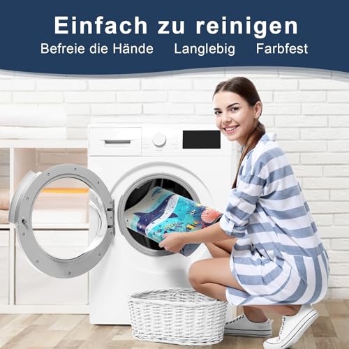 XIYUNTE Badewannenmatte Kinder - 100x40cm Kinder-Badematte, 100% BPA frei Antirutschmatte Badewanne, Extra Komfortabel Badewannenmatte rutschfest Antibakteriell Baby Duschmatte mit Saugnäpfen, Wal