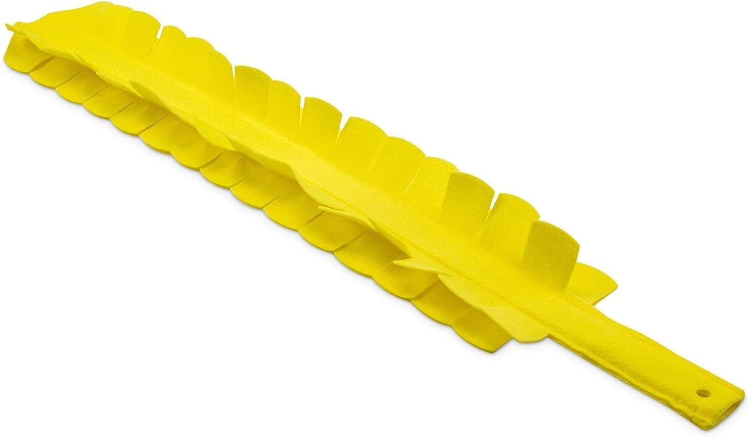 ABEDOE Machine Washable Long Reach Flexible Duster, Yellow, Plastic, 30.5" L x 5" W