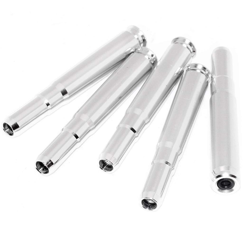 Airsoft Softair Bell 5pcs Set Metall Schale Patrone Shell Cartridge für D-Boys Bell Kar-98 98K Bolt Action Sniper