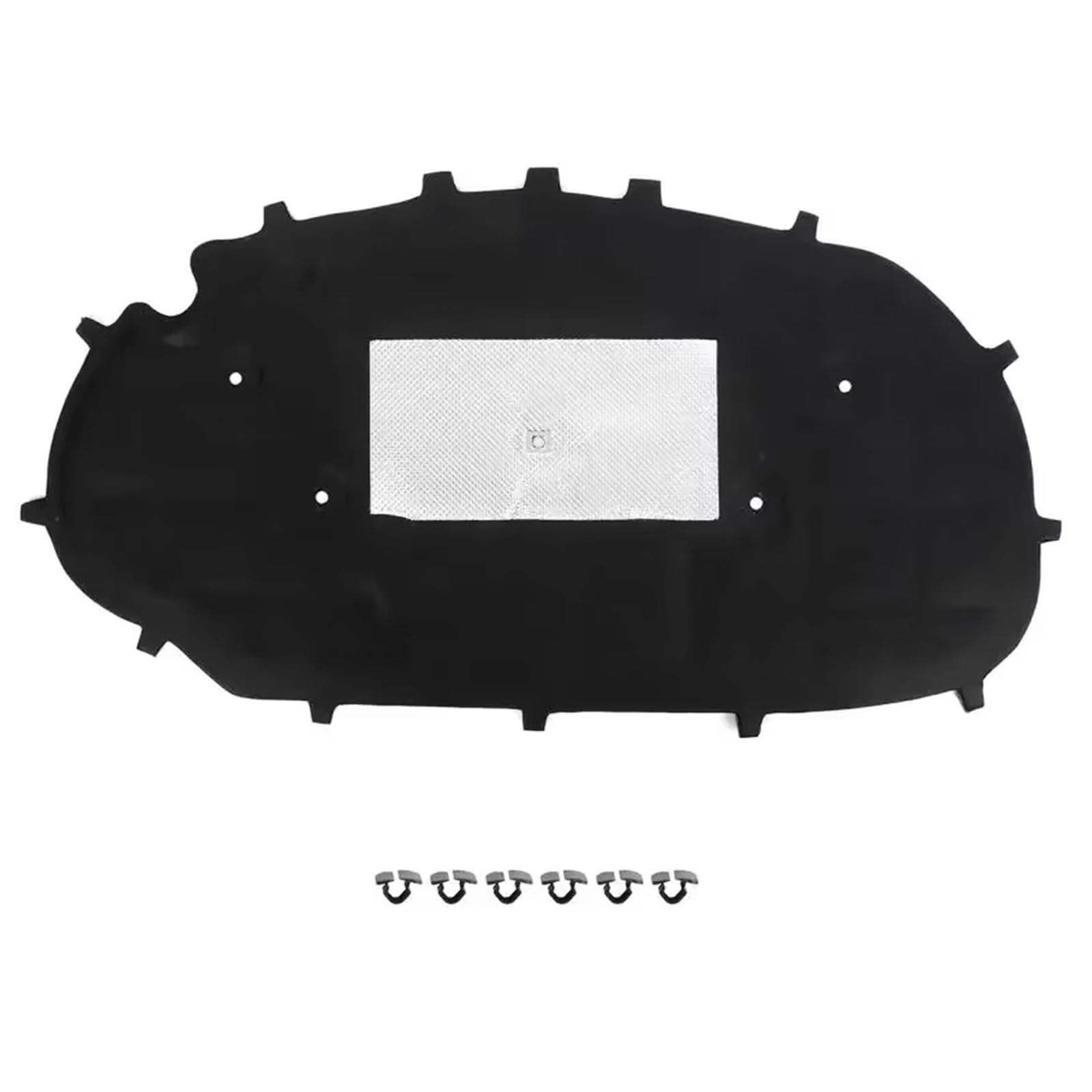 Adcvheg One Color Bonnet Compatible With For Golf 6 Front Hood Engine Sound Insulation Pad Cotton Soundproof Cover Thermal Heat Insulation Pad Mat