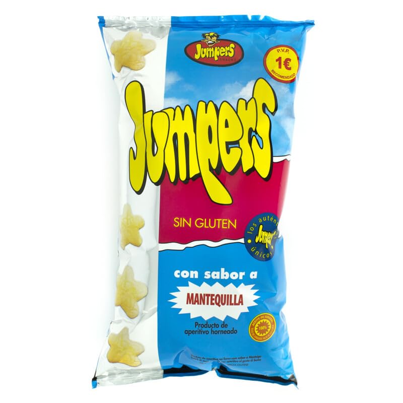 Jumpers Estrellas Originales Sabor Mantequilla | 14 Bolsas de 75Gr