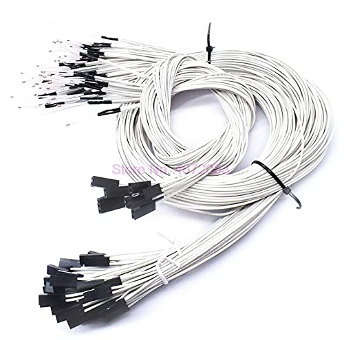 Lysee 3D Printer Parts & Accessories - 1000pcs/lot 3D Printer Parts 100K ohm NTC 3950 Thermistors with Cable for 3D Printer Reprap Mend RAMPS 1.4 A4988 HEATBED - (Size: with Du-pont)