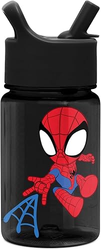 Miniatura 34 de Simple Modern Baby Shark Botella de Agua Summit de Plástico Tritan para Niños | Taza sin BPA de 12 oz con Tapa de Pajita a Prueba de Fugas con Baby