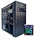 PC DESKTOP INTEL i5 8400 4,00 GHZ • GRAFICA INTEL® UHD 630 • 8GB DDR4 • WINDOWS 10 PRO • 1TB HDD • SSD 240 GB • PC ASSEMBLATO PC FISSO DA UFFICIO CASA COMPLETO HD PRONTO USB 3.0 • CASE BLACK ELEGANTE
