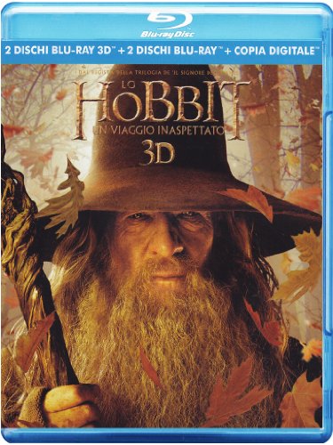 Lo Hobbit - Un Viaggio Inaspettato (2 Blu-Ray 3D + 2 Blu-Ray + Copia Digitale);The Hobbit  - An Unexpected Journey;The Hobbit: An unexpected journey [Italia] [Blu-ray]