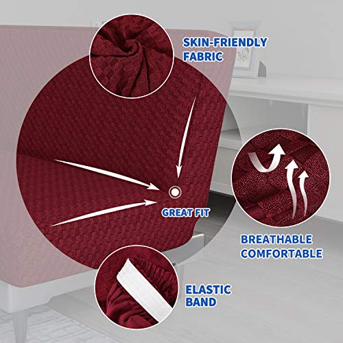 Housse de fauteuil relax extensible couleur unie F qualité Large