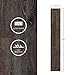 23.9 Sq.Ft Luxury Vinyl Flooring Plank Click‑Lock Rigid Core Waterproof Oak Wood Look LVP 10 Planks with IXPE Pad 7.17