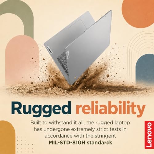 Image of Lenovo 15.6 inch FHD Laptop, 8GB DDR5 RAM, 640GB Storage
