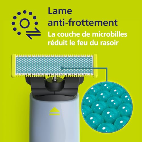 Lame De Rasoir Pour Homme Oneblade Anti frictions Philips 'unité - vue 8
