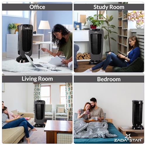 Image of ZS STYLISH TOWER FAN | 150 Degrees Oscillation | Shock-Proof & Rust-Free