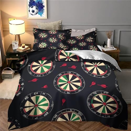 Housse de couette résistante cycliste King en microfibre douce et anti-plis