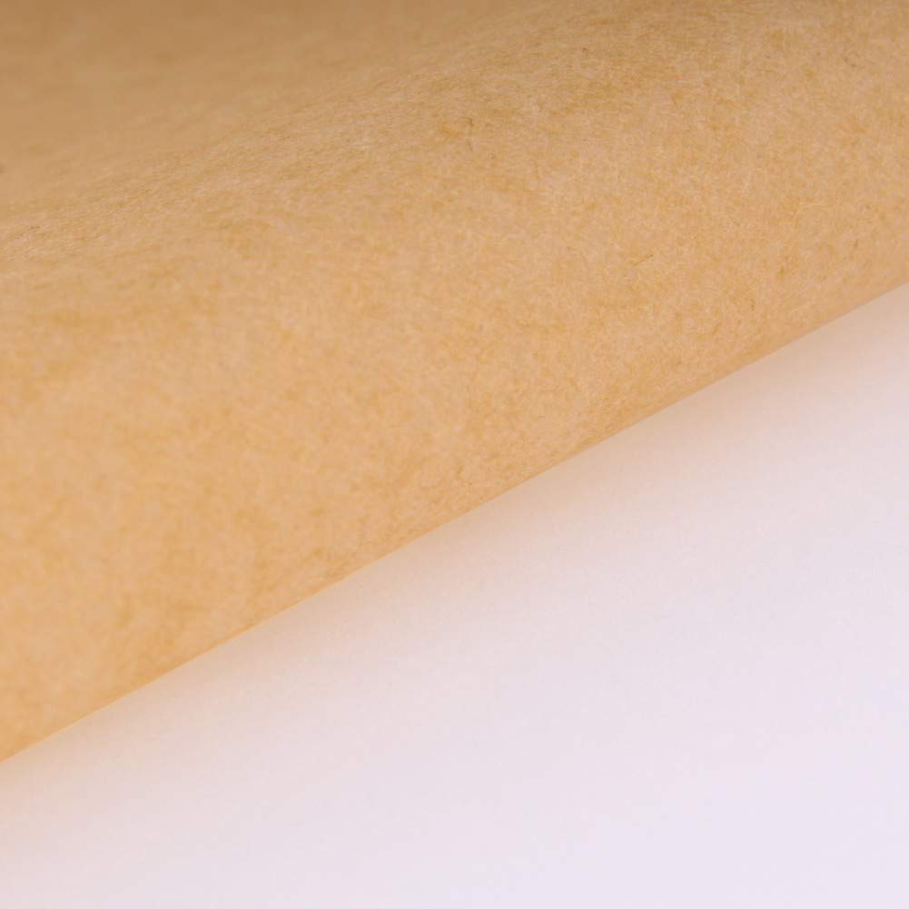 PMLAND 100 hojas de papel de seda marrón claro a granel, 20 x 15 pulgadas, papel de seda de doble cara para envolver bolsas de regalo, manualidades, bodas, fiestas y decoraciones de vacaciones