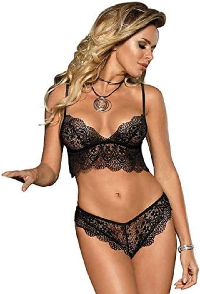Subblime Sets Subblime Set Bra and Panties with Garter Belt 100g