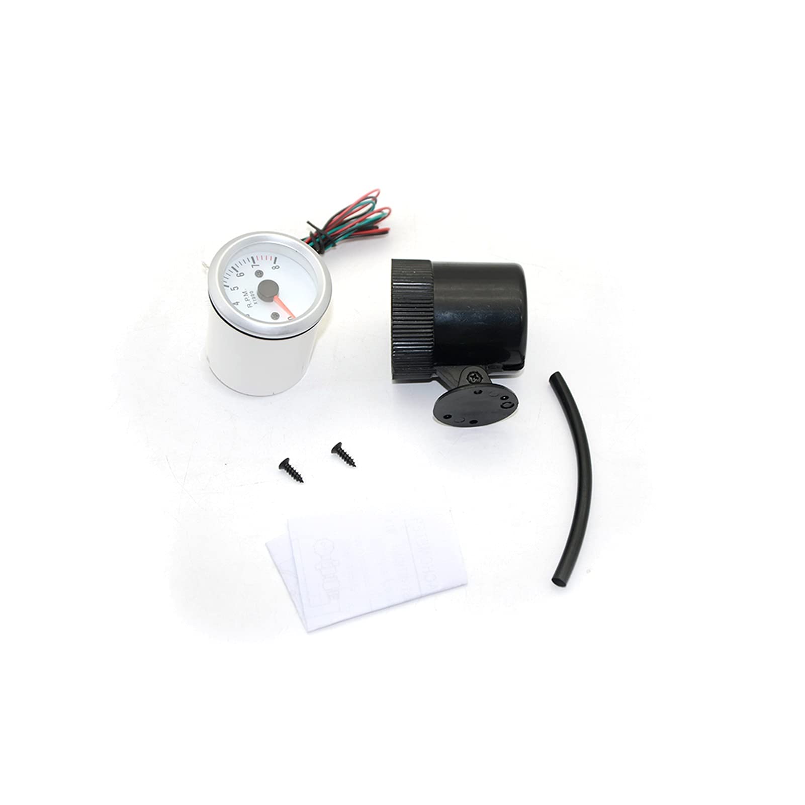 Analógico LED Azul de 52mm RPM para 12Volts, 4/6/8 Cilindros y Gasolina.