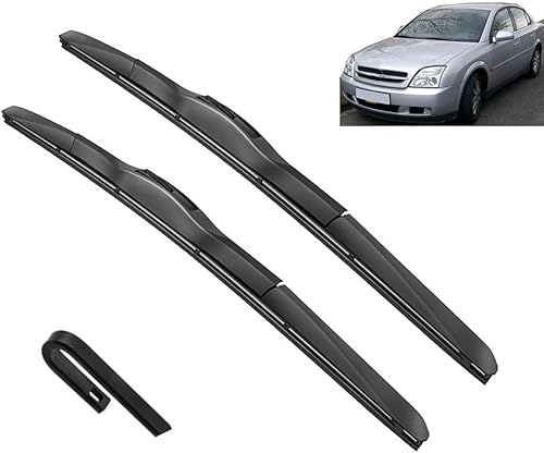 Miniatura 1 de Escobillas de limpiaparabrisas delantero compatibles con Opel Vectra C 2002-2008 para parabrisas limpio de ventanas, cepillos de lluvia de automóvil