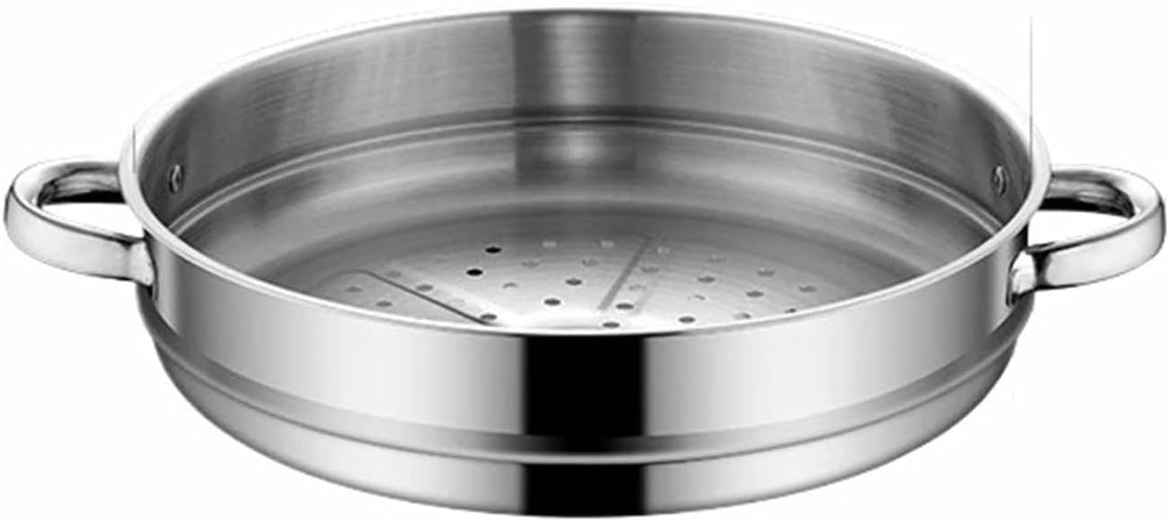 Cisseur à vapeur inox 32 cm accessoire de cuisson pour légume et riz