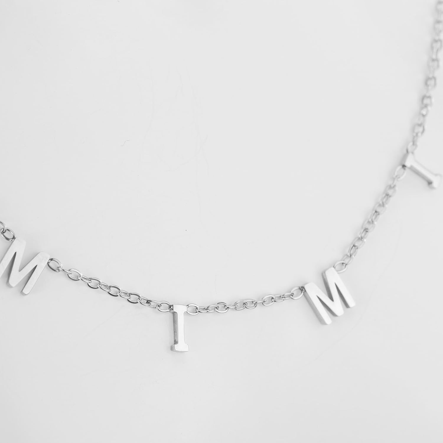 Kivosliviz Mimi Gift from Grandson Granddaughter Women Mothers Day Grandma Jewelry Ideas Mimi Necklace - Image 7