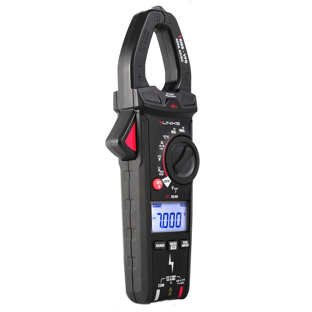 UNIKS PINZA AMPEROMETRICA ACDC 400A C58