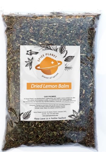 Lemon Balm Dried Cut Leaves | Melissa Premium Quality by Spice Planet Free UK P&P 25g-1.9kg (50 Grams)