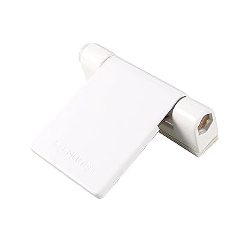 Generic 3-Inch Length Flag Type Hinge White for UPVC Window Door